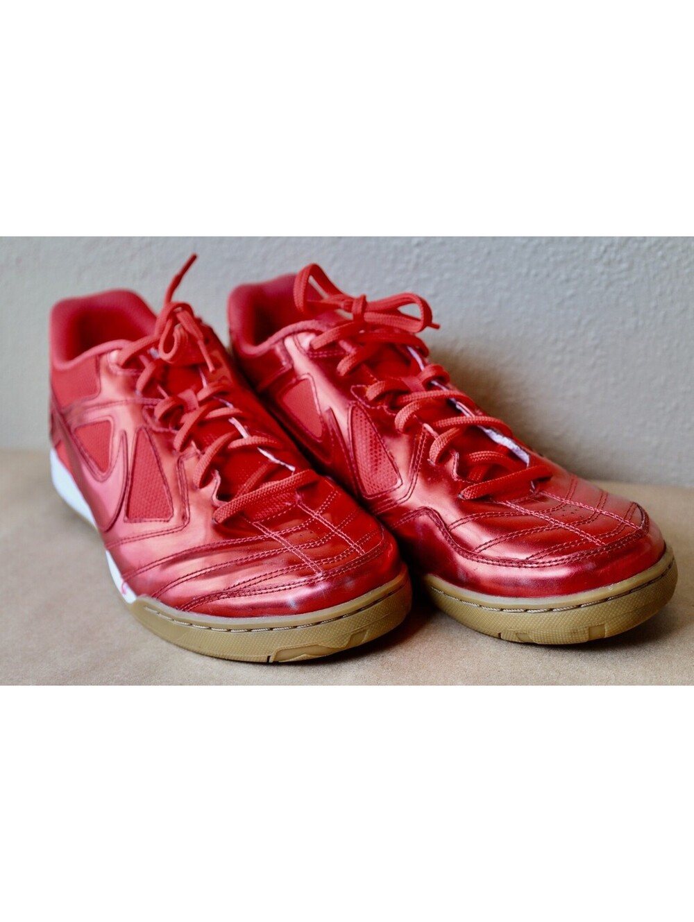 Size 11 - Nike Gato LV8 Metallic Light Crimson Mens